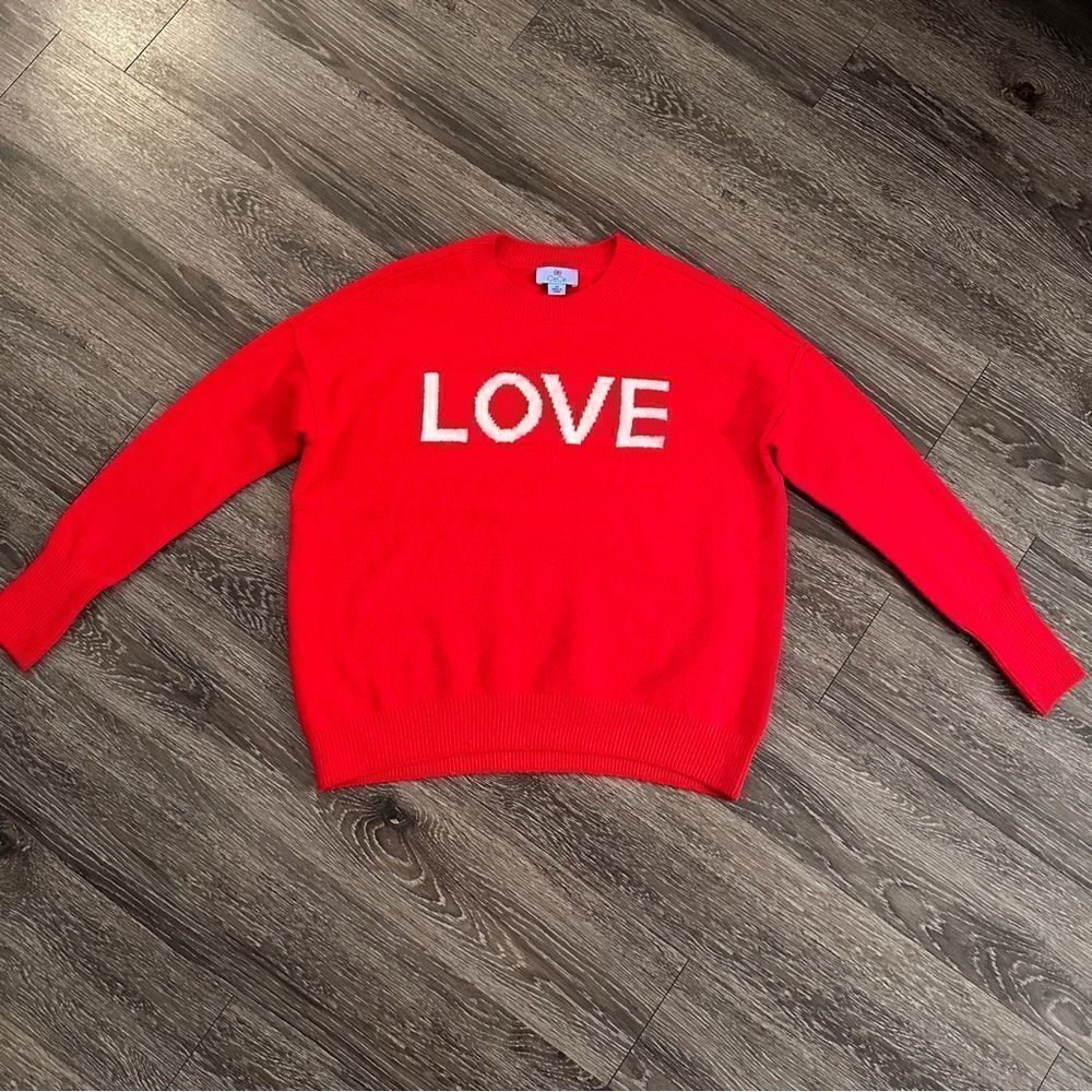 CECE love red Valentine’s Day sweater